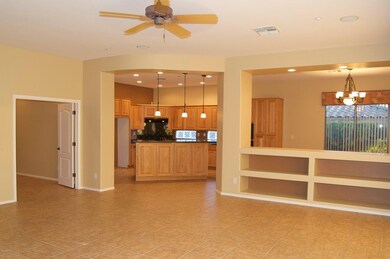 Den, Kitchen and ext dining from G-R