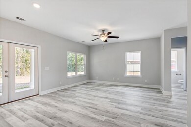 Light and bright open floor plan.