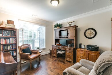 Large window lets in lots of natural lighting.