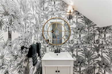 Downstairs half bath