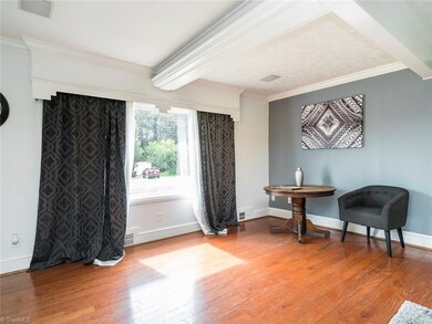 Living room with plenty of space for a formal table and chairs!