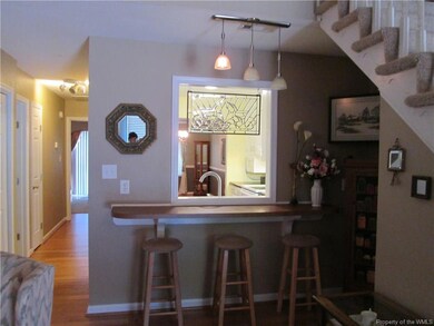 Pass-thru from great room.