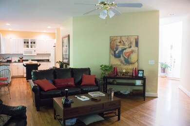 Well appointed Living Room. with woodburning/optional gas insert fireplace/ *Has a Gas starter. 