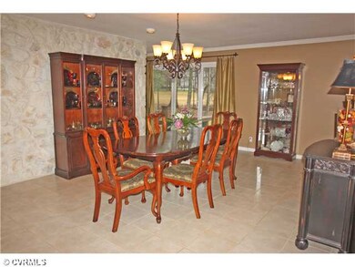 Dining Room - Formal dining room with ceramic tile