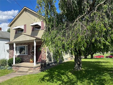 Situated on a large lot with mature plantings.