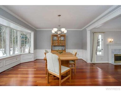 Dining Room Formal Dining Room with bay window and