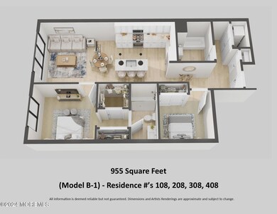 Overhead Floor Plan B-1