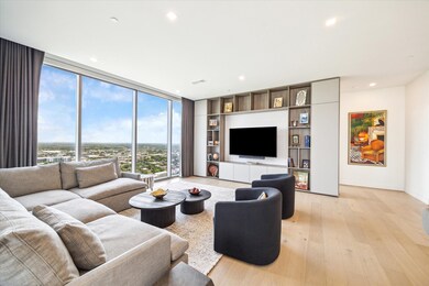 Clean unobstructed views of the city and wonderful
