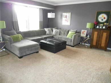 Living room with surround sound