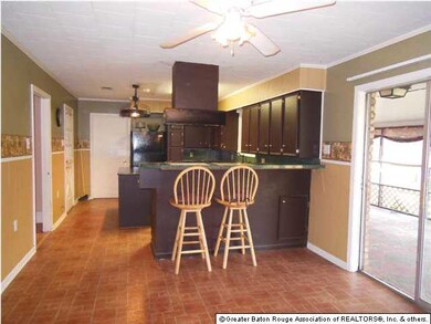 Breakfast area looking to kitchen. To the right is