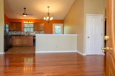 Kitchen open to great room