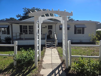 View of front of house featuring a pergola