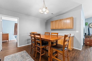 Dining Area with Extra Cabinet Storage