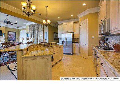 Another view of the Kitchen. Pretty floors!