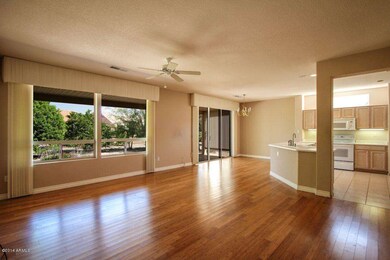 Great Room and Eating Area from Entry