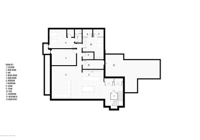 155 N Third Lower Level Floor Plan