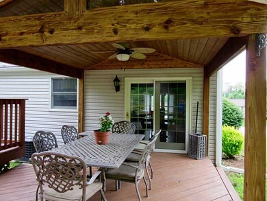 Patio/Deck. Rain won t spoil a party!  The covered