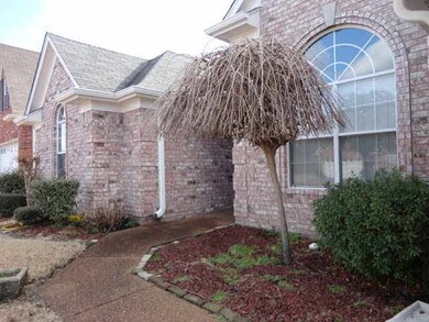 Walk way to the front door