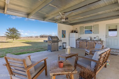 Back Porch Area with Outdoor Cooking Are