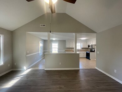 Open floor plan