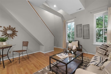 Stairway is to master bedroom loft
