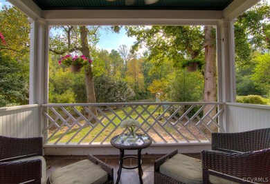 Porch off of living room. Enjoy your beautiful and
