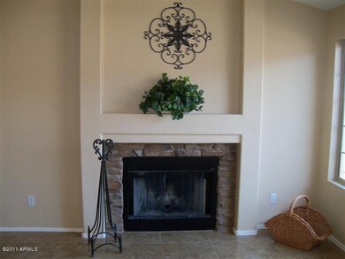 Fireplace in Living room