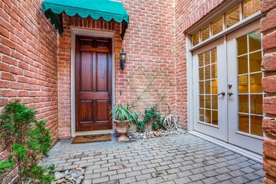 Inside the gate, your own private courtyard with F