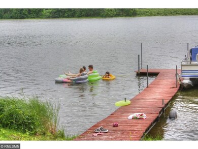 You can swim and fish from the dock!