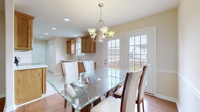 Dining room combination off the kitchen. The furniture has been removed.