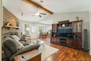 the open concept allows for a smooth visual transi