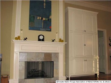 Custom built entertainment center with furniture f