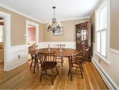 Dining Room. Dining room with wood...