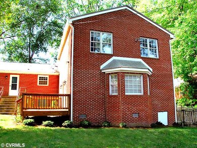 Exterior Back - View of the recent addition from t