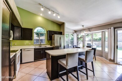 Kitchen with Bay Window