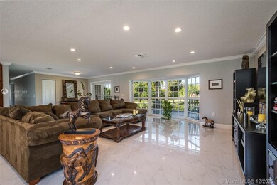 Spacious family room is perfect for relaxing and/o