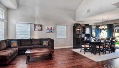 Stunning wood floors with natural lighting make th