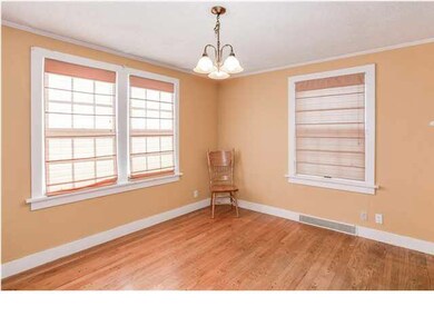 Spacious dining room measures 13 x 11 ft.