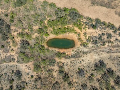 Bird's eye view with view of desert