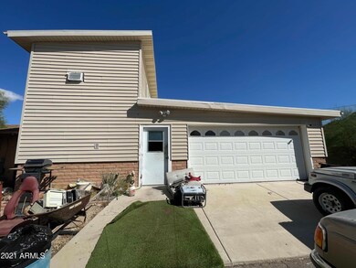 Extended 2-car garage/loft