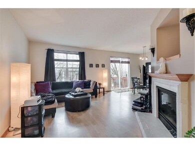 Open Floor Pan with deck and fireplace