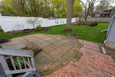Patio area off of deck