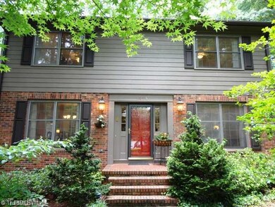 Exterior Front. This cheery entrance welcomes you home!