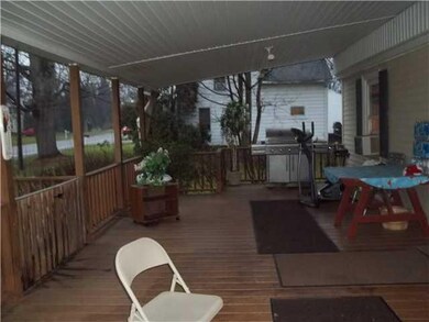 Patio/Deck. Opposite endview of front porch.