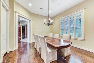Great formal dining room with direct access to win