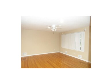 Fresh neutral paint in living room and new ceiling
