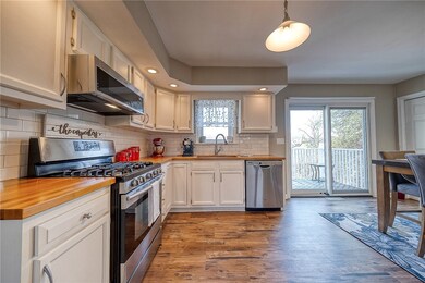 Heart of the home is this comfortable kitchen with