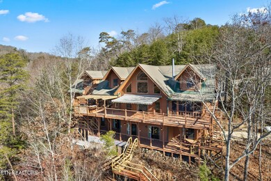Aerial front of house