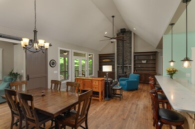 Dining room and great room