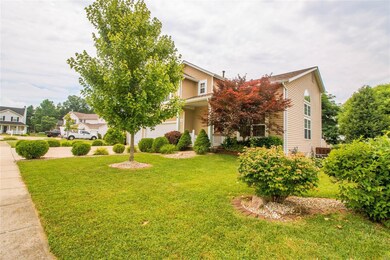 Professionally landscaped corner lot